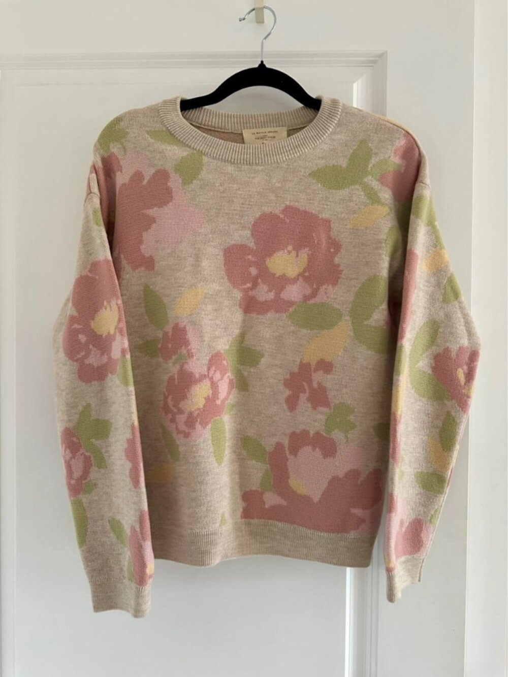 Sezane Beatrice Jumper, Pastel Floral, S